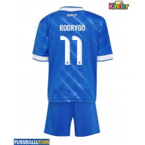 Real Madrid Rodrygo Goes #11 3rd trikot Kinder 2025-26 Kurzarm (+ Kurze Hosen)